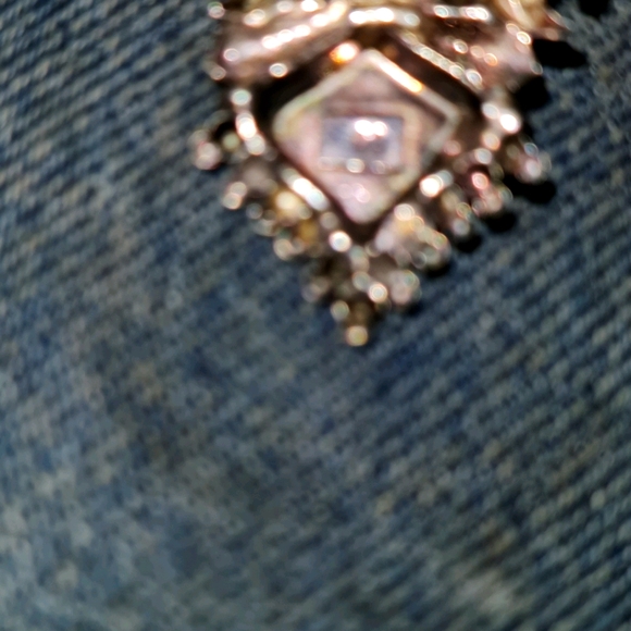 Handmade Art Deco Ornate Silver necklace - Picture 1 of 4